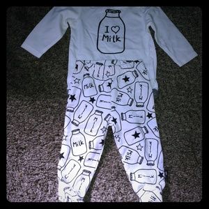 Mini Heroes ilovemilk Bodysuit & pants set Unisex